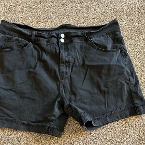 Black Women's Denim Shorts